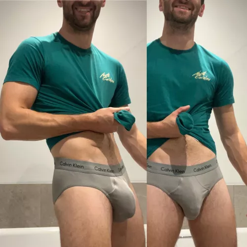 Need some green briefs for Paddy’s day next year, t-shirt will have to do