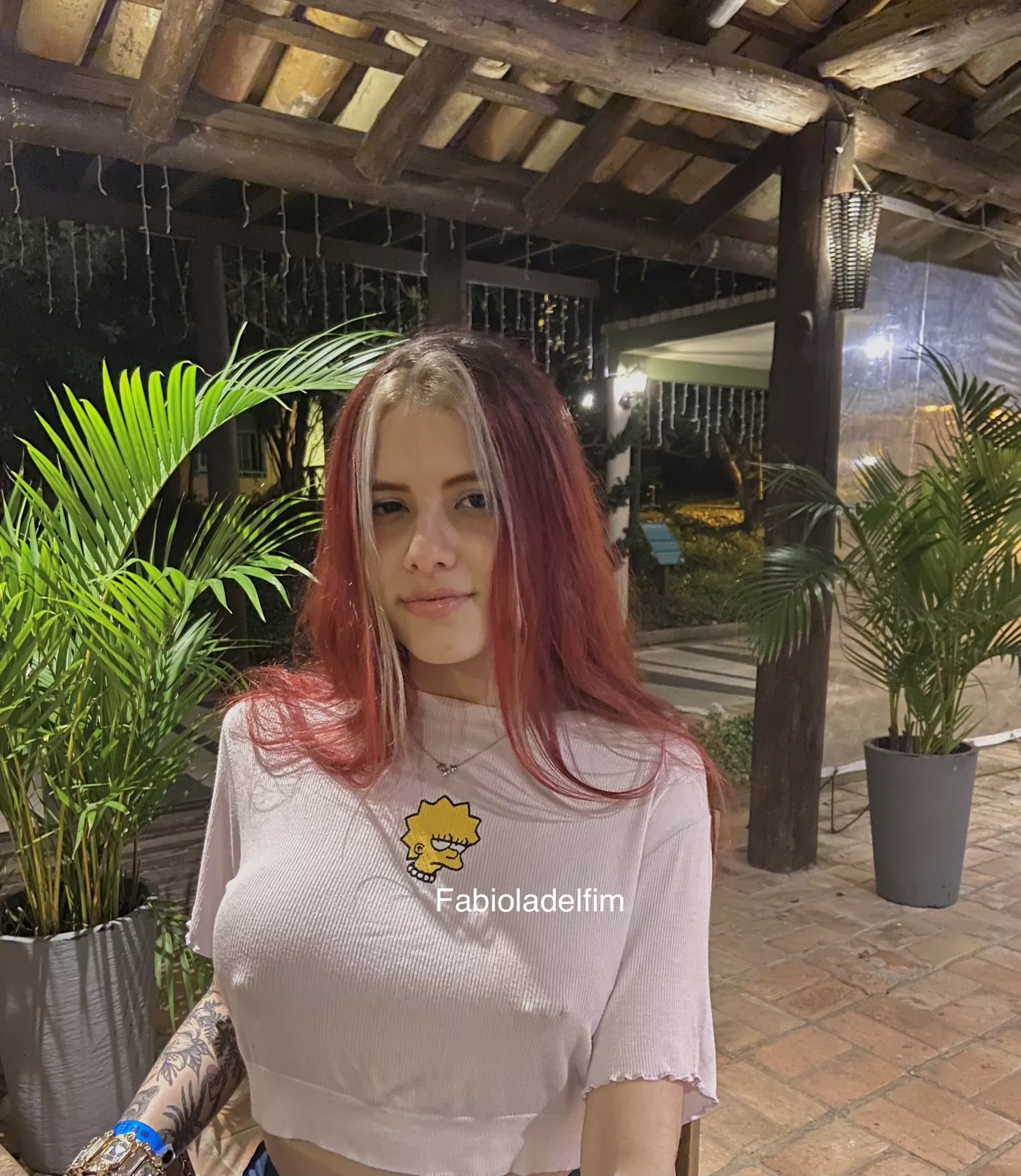 no bra while i'm on a trip