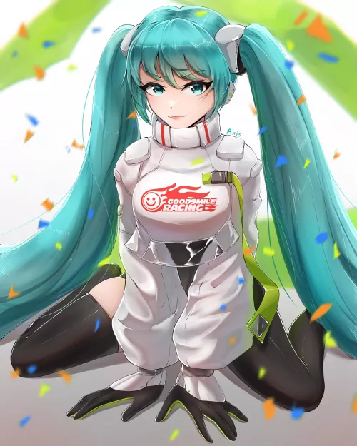 [OC] Racing Miku Fanart