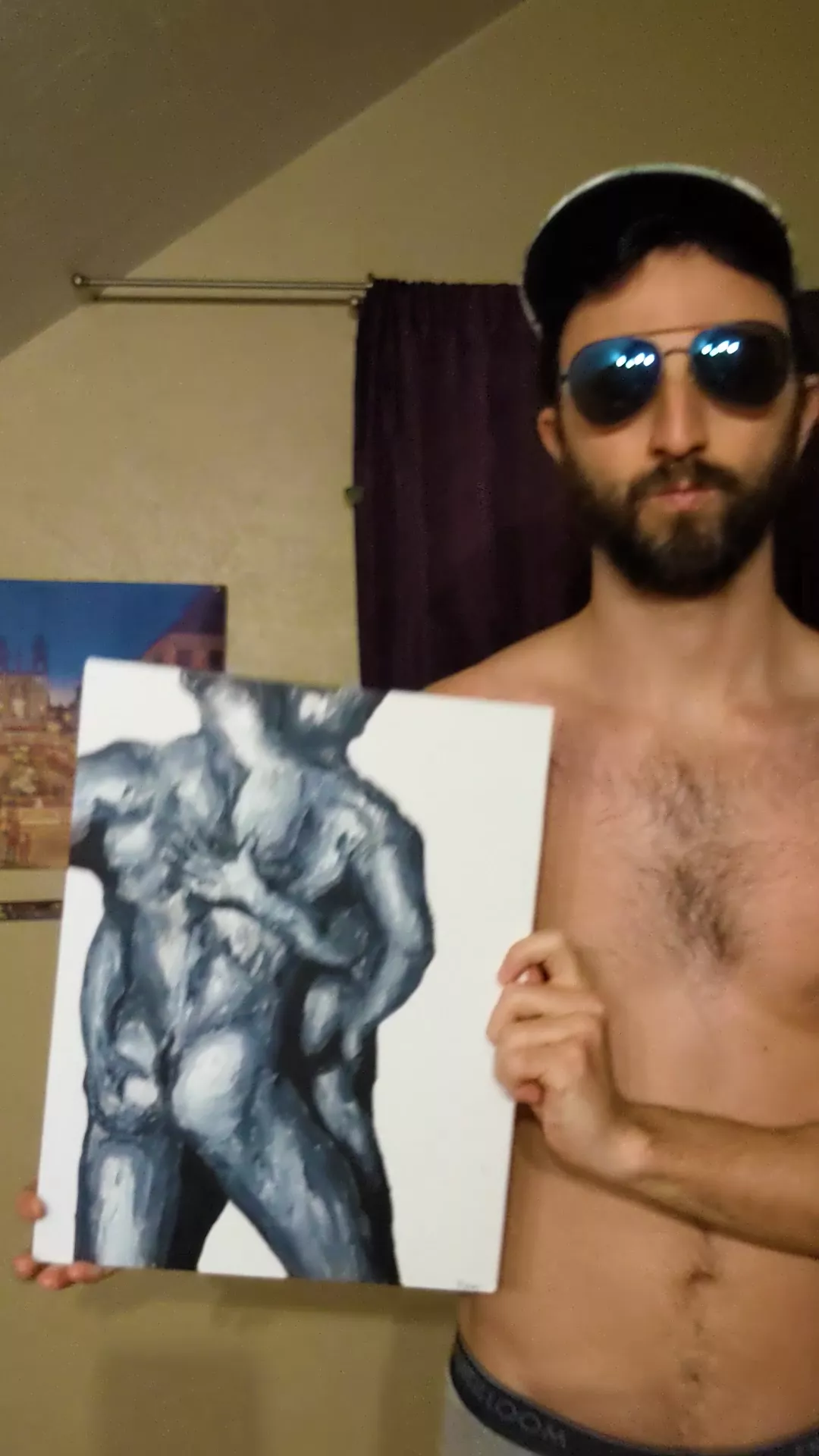 Painted asses by a gay artist fill anyones kink?