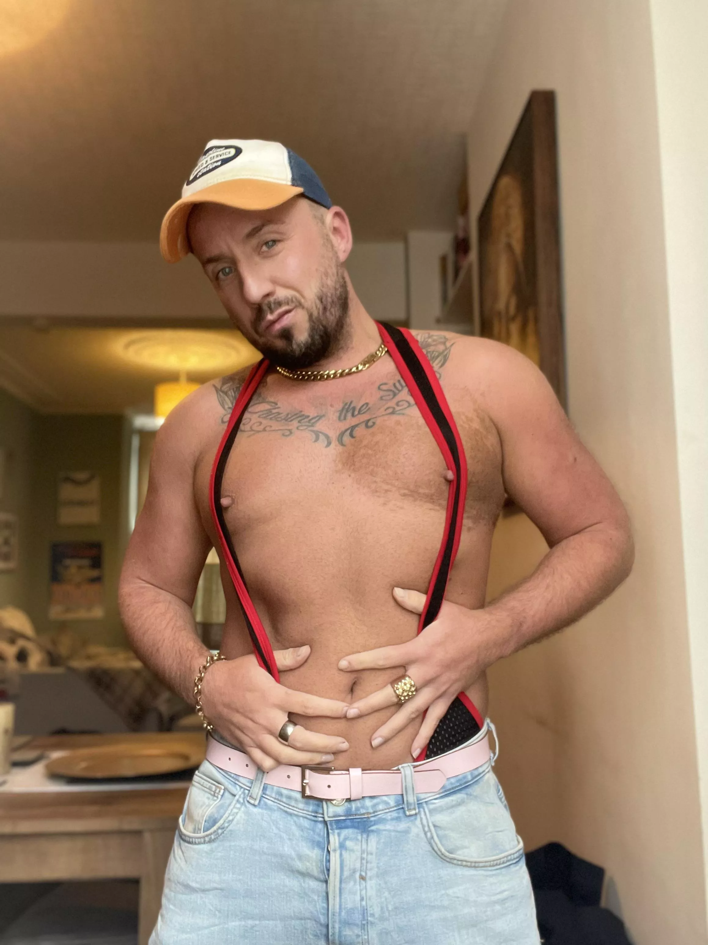 Scally Chav lad, love bling