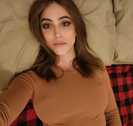 Selfie in bed