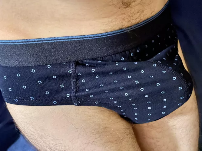 Slipped my brand new briefs on, so comfy in them!