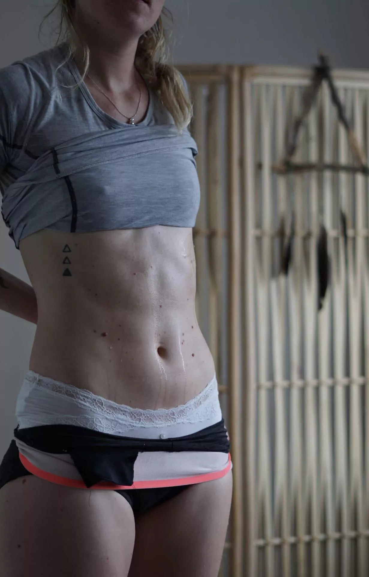 Soo sweaty after my latest workout