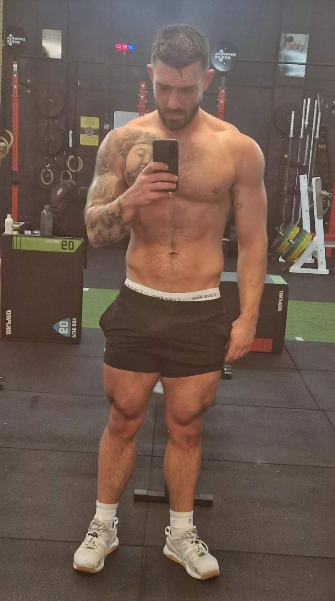 Sweaty gym sessions 🥵