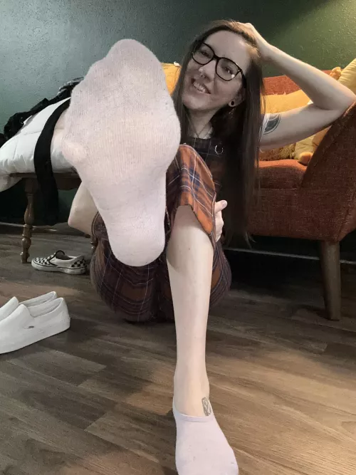 Sweet lavender ped socks