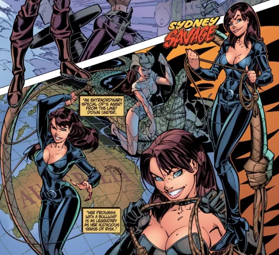 Sydney Savage [Danger Girl (1998) #1]