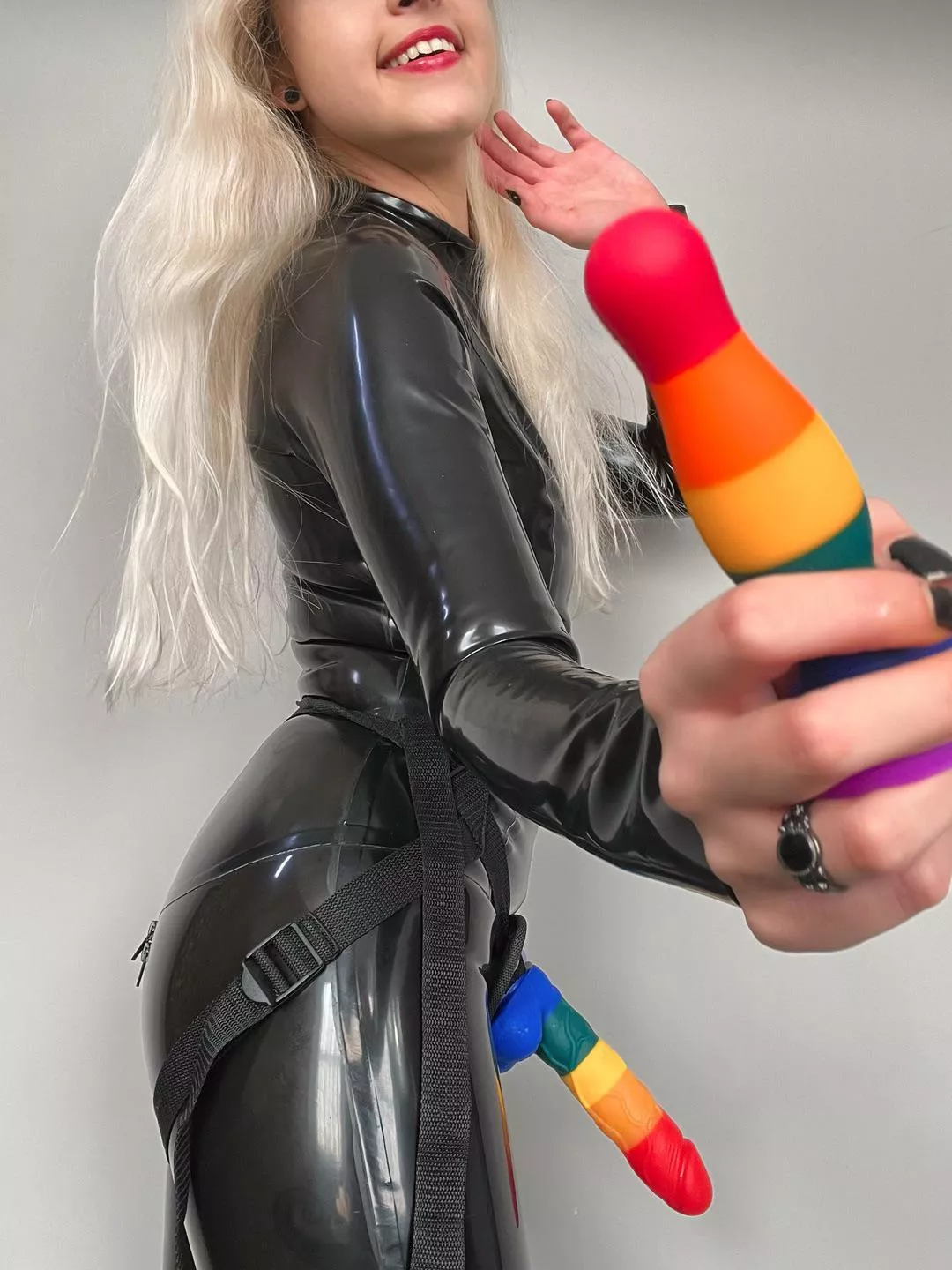 The difference between my toys and skittles? No one’s gonna ram skittles in your ass until you cry