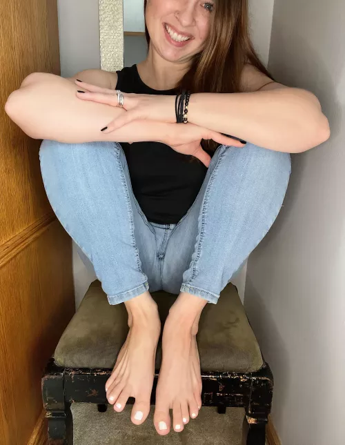 This toe nail polish is on point