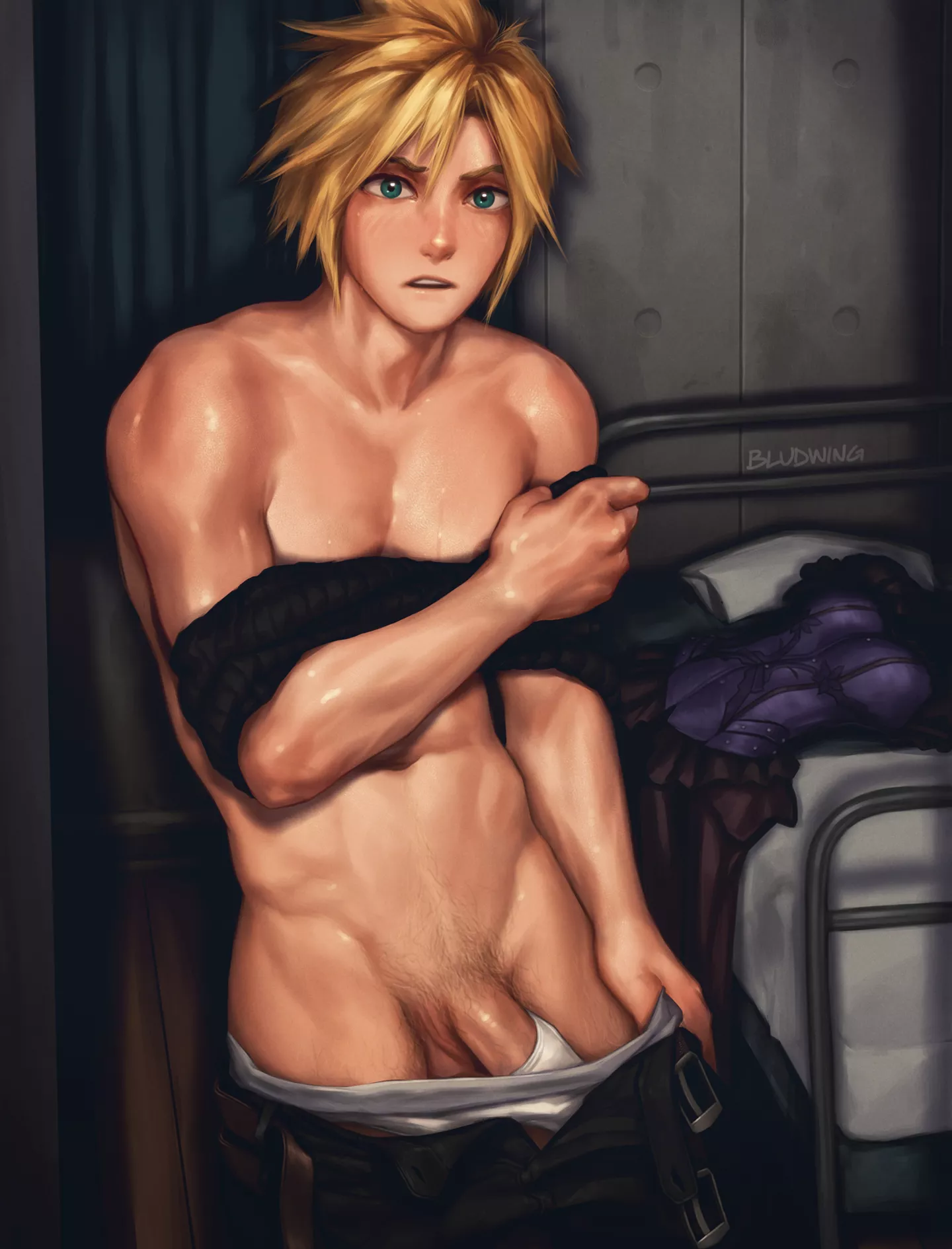 Walked in on Cloud (Bludwing)