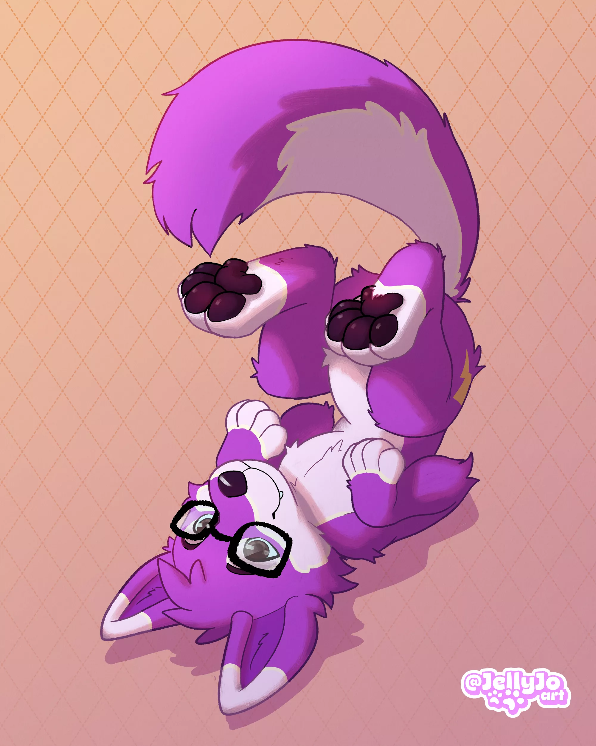 What are you doing there, silly? (art by me)