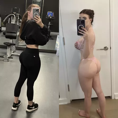What the gym sees vs what Reddit sees