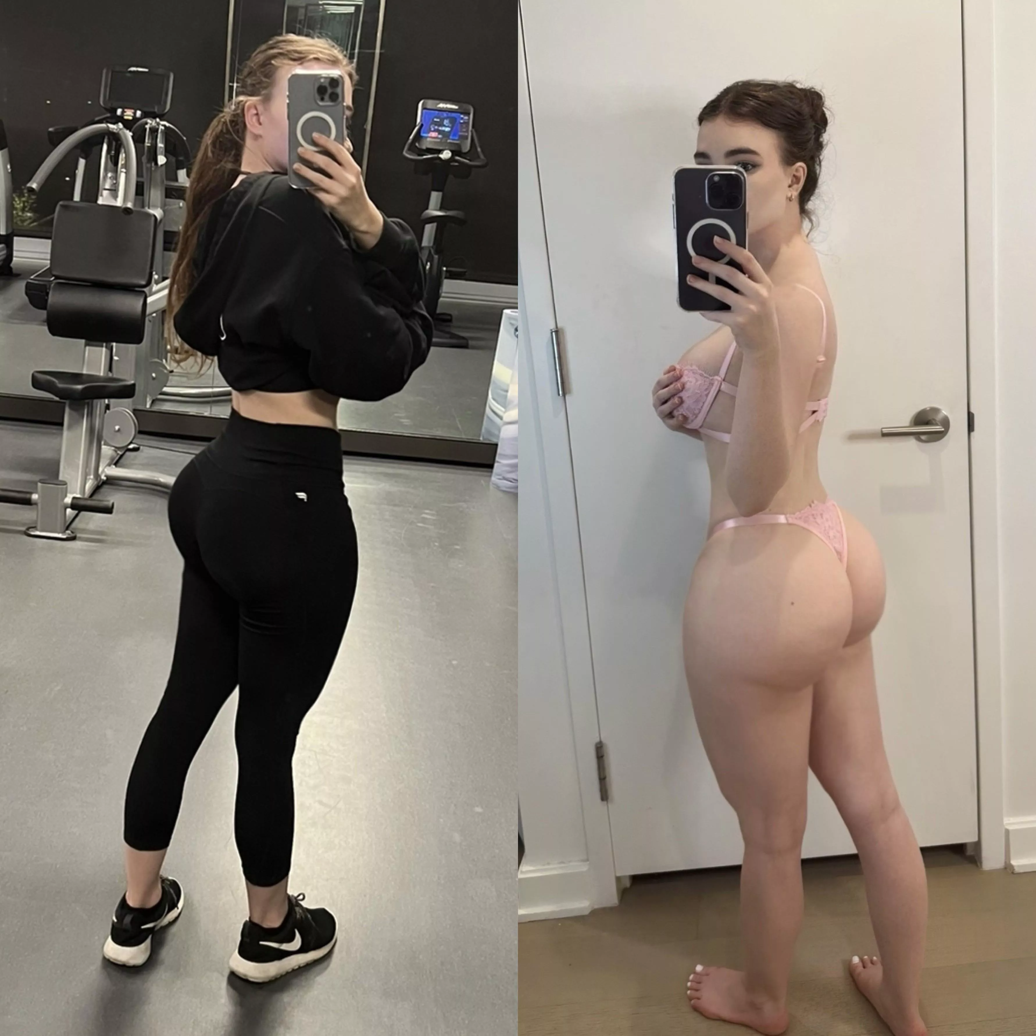 What the gym sees vs what Reddit sees