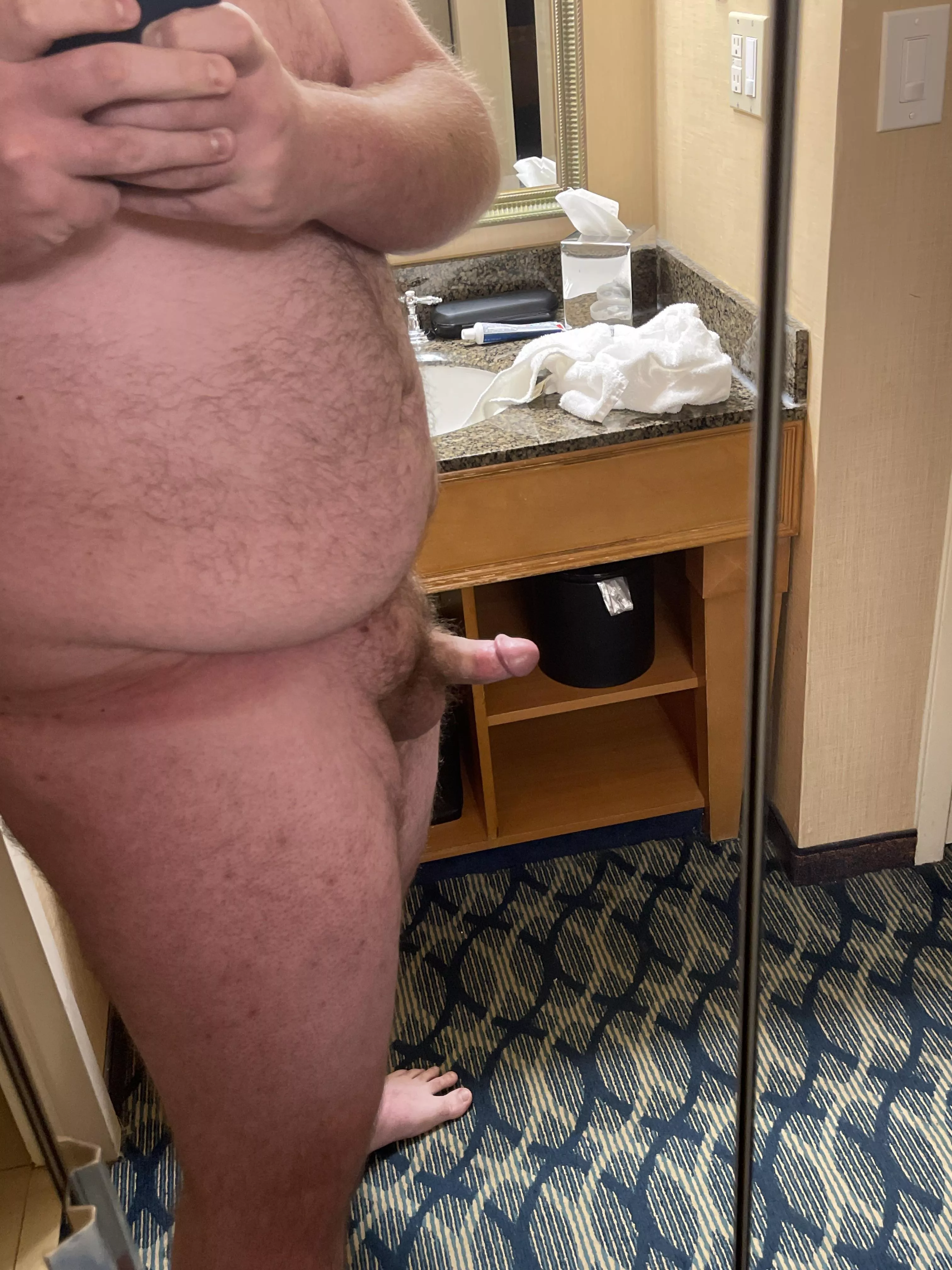 Who wants to share this big empty hotel room with this bear?
