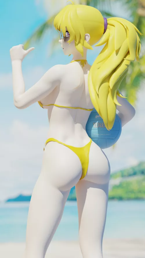 Yang on the Beach (DKClaude3D)