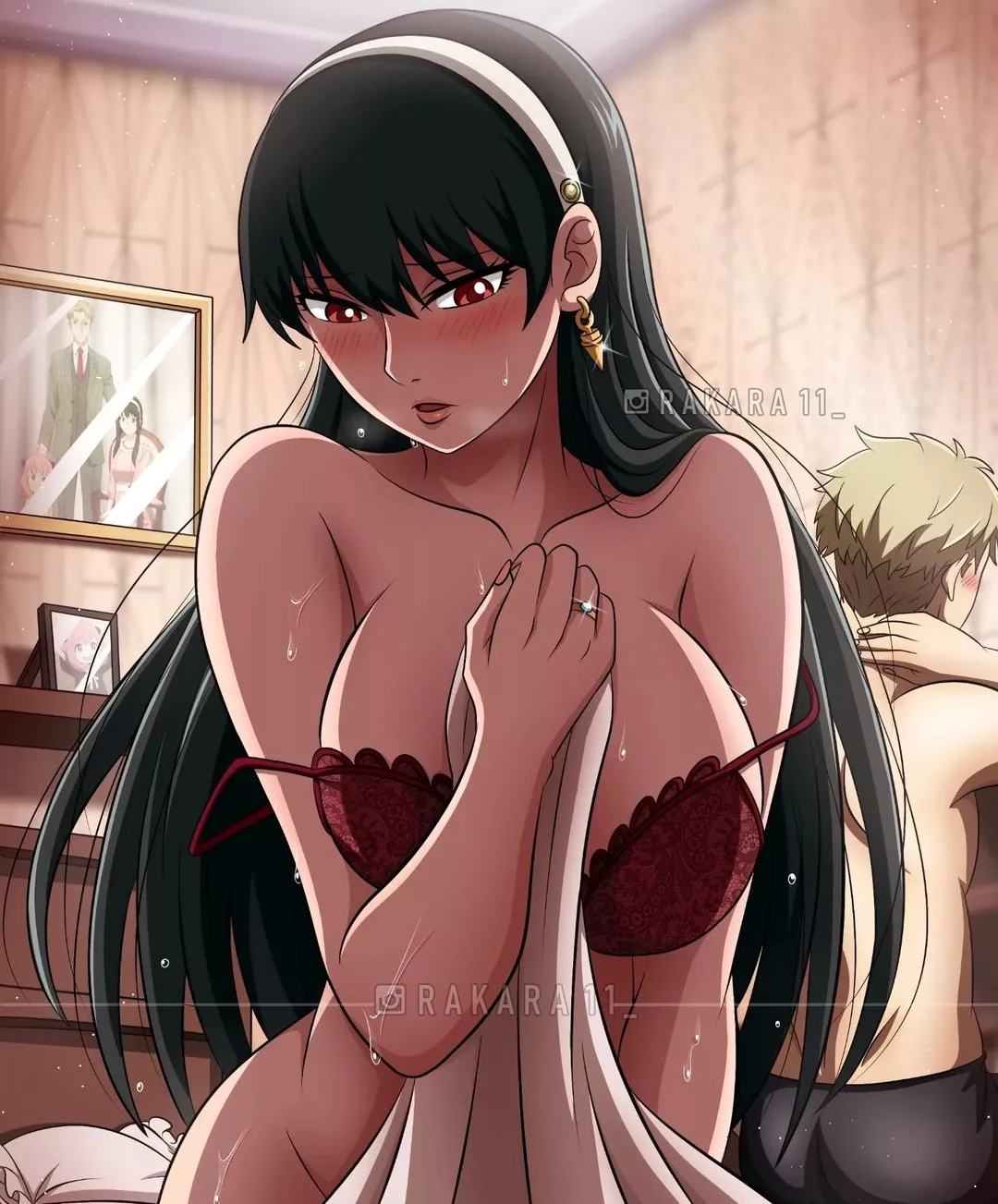 Yor mommy have to bear it for 6 hours