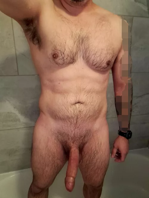 You can drop the soap if you like