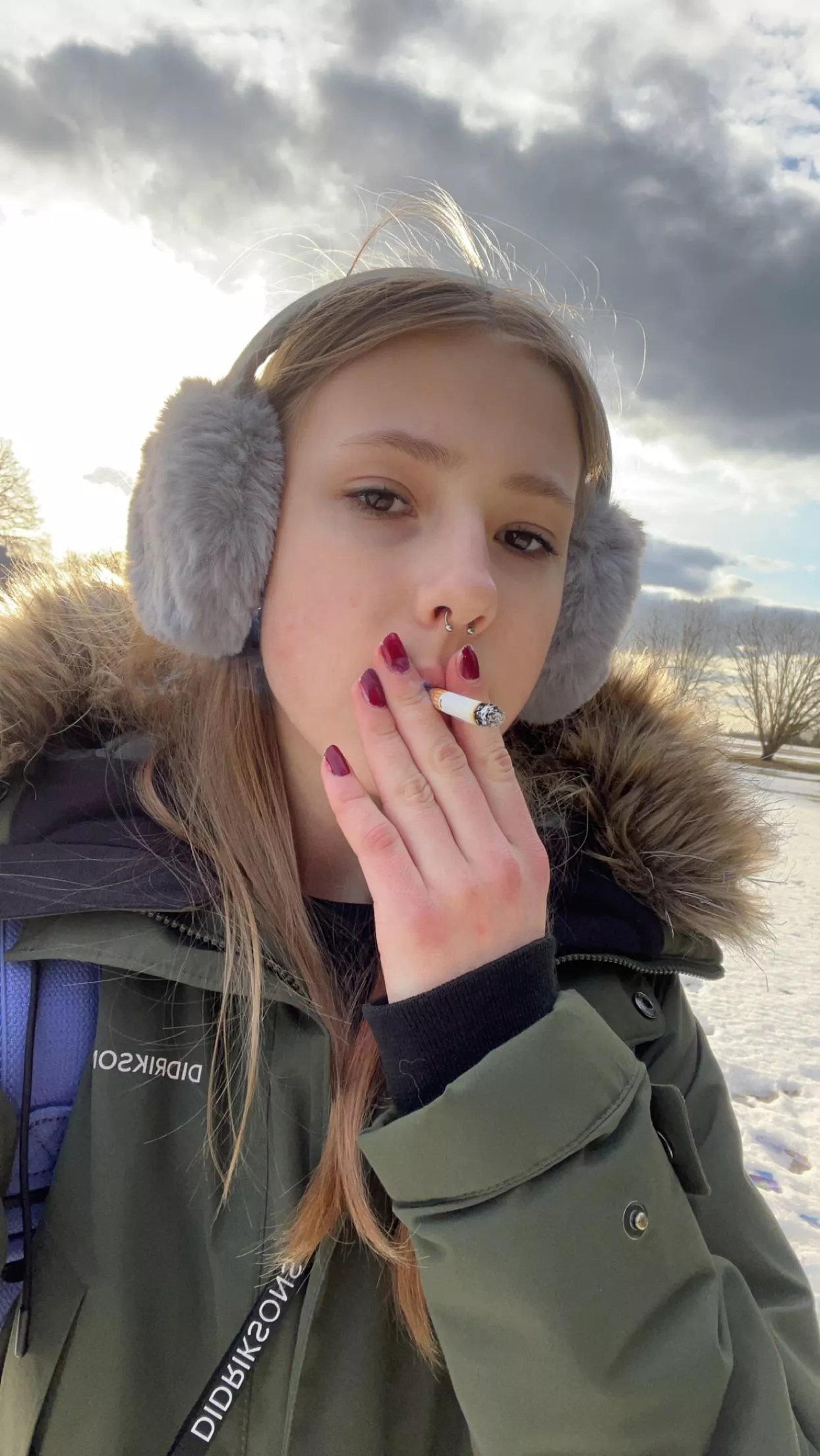 Am I hot while smoking?