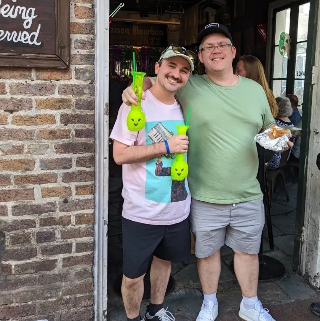 BF & I just got back from NoLa, what a madhouse.