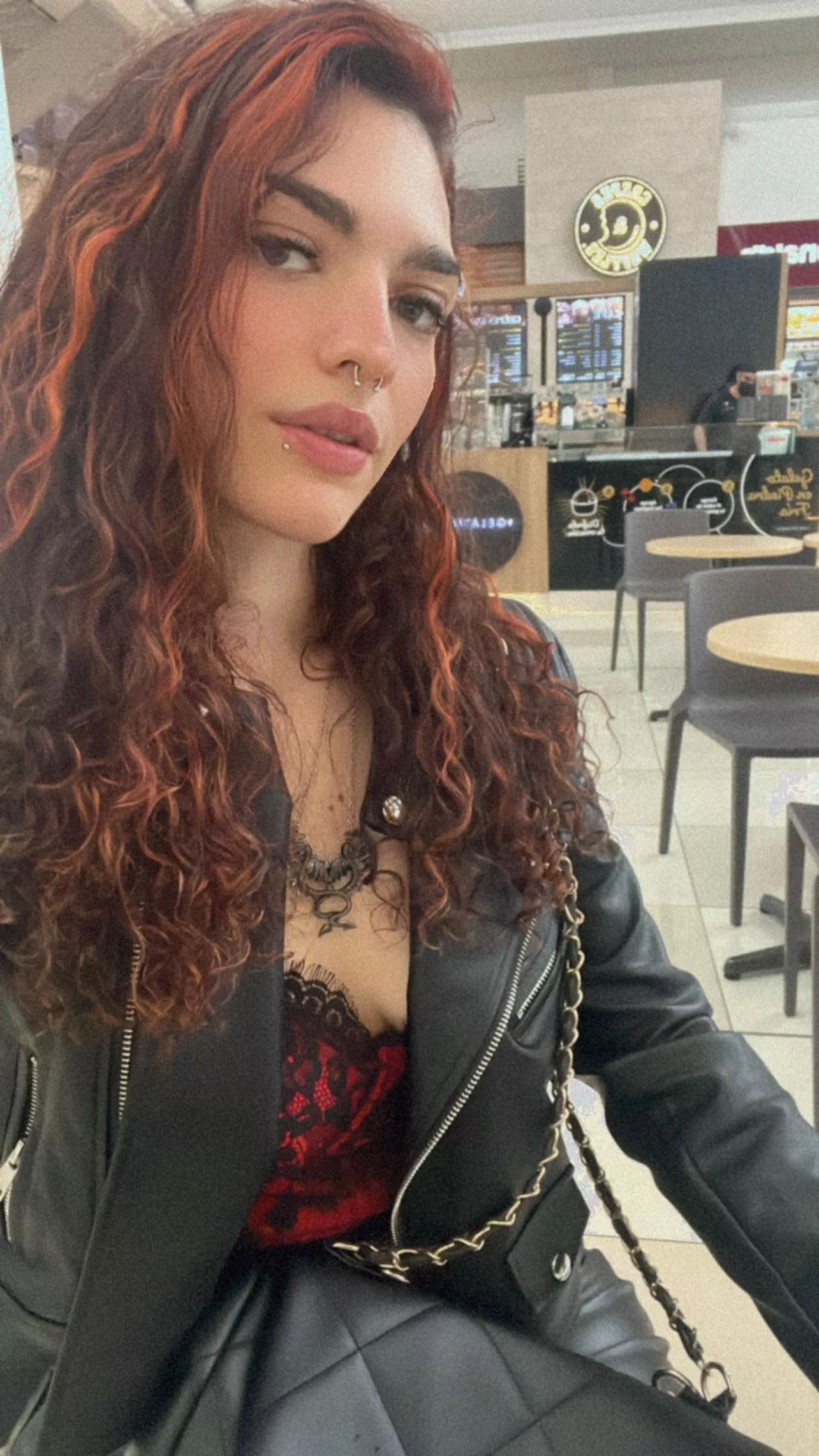 [F22] i walk around malls looking like this, hoping that someone will fuck my punk pussy in a toilet stall