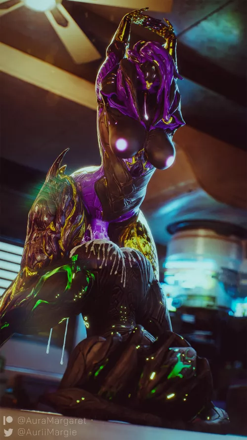 (futa) [Saryn OC] x [Saryn OC] - Lust from Above