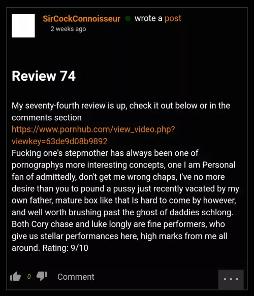 Generational cumdump