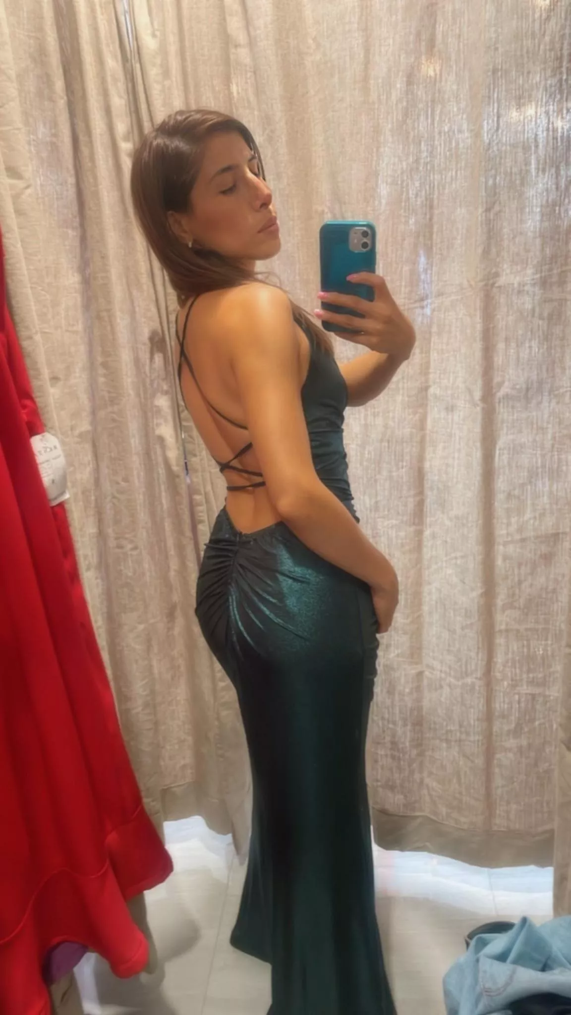 Green dress