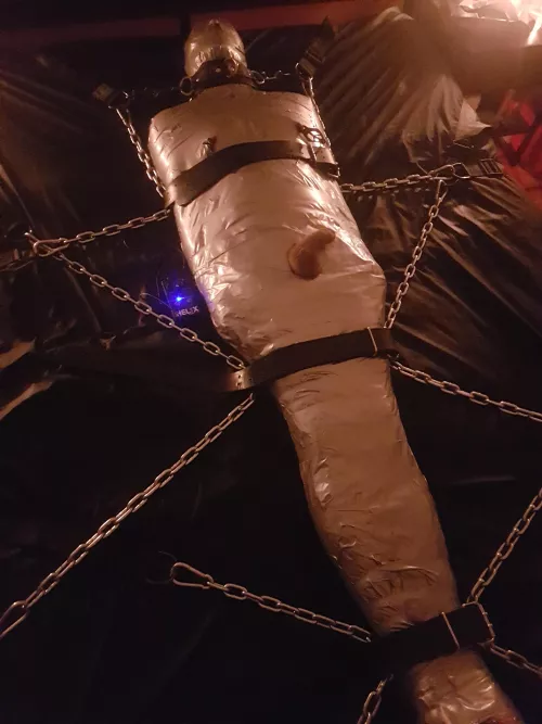 He told me he had never been fully mummified before and I needed to rectify that.