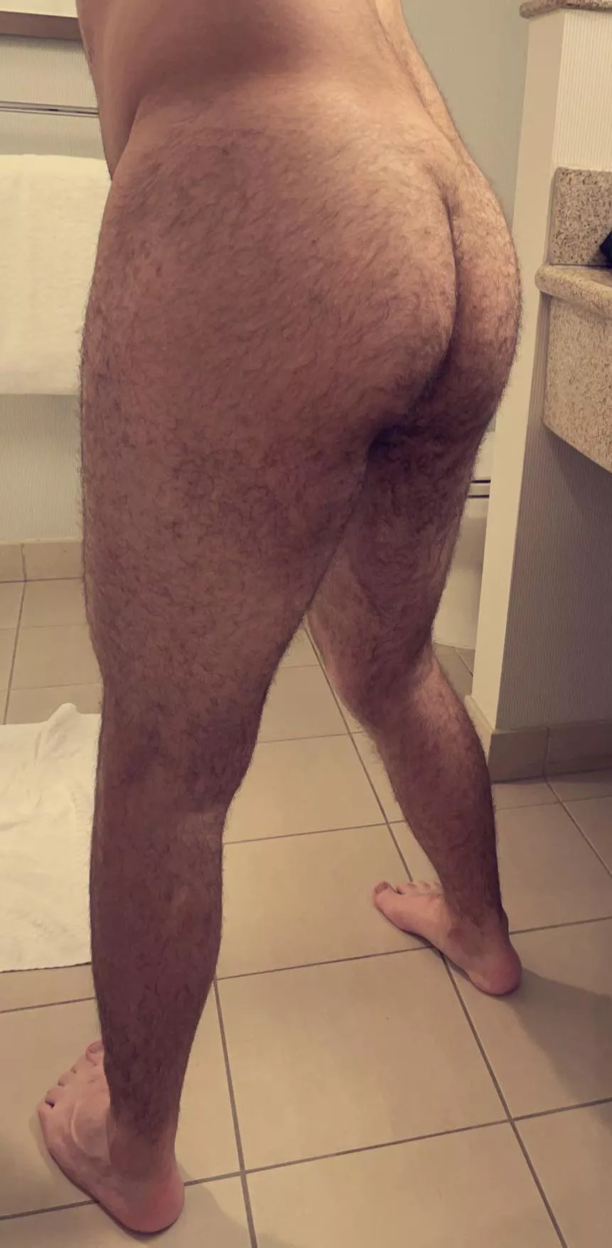 If you can believe it, my ass looks hairier in person.