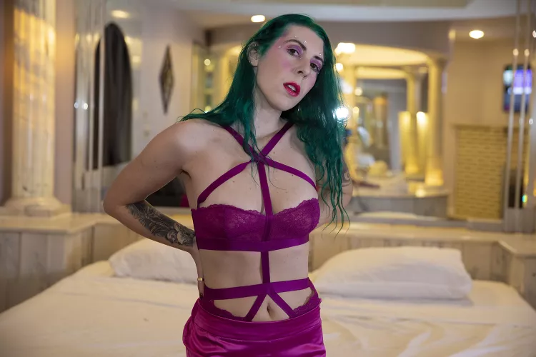 In strappy lingerie [img]