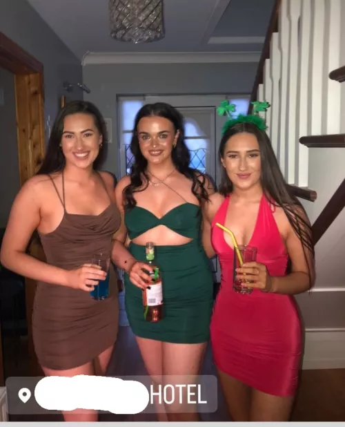 Irish Twins and a friend