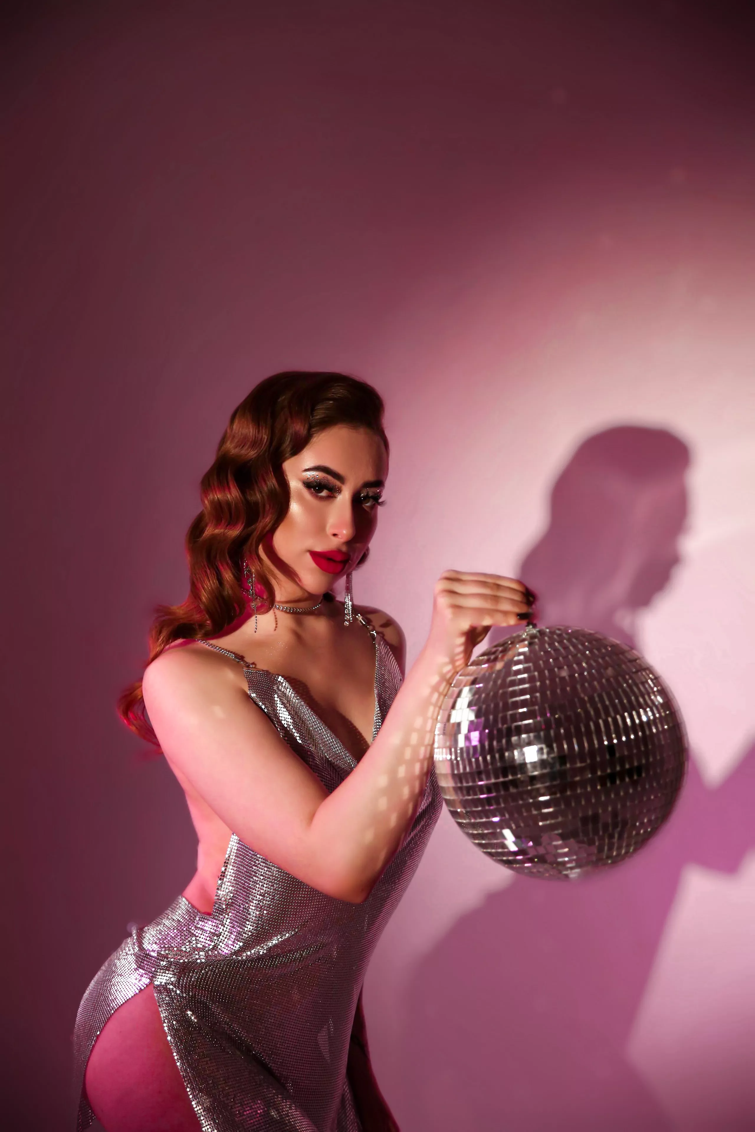 Like my shiny dress?