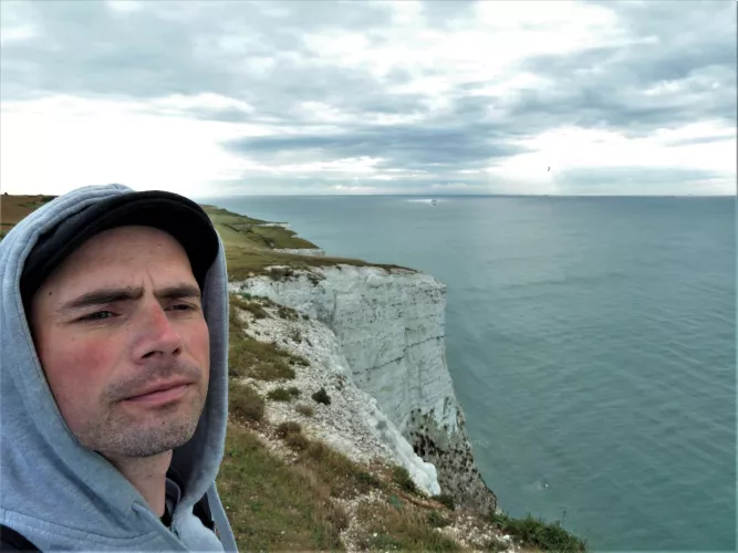 living on the edge, from a holiday in UK&Ireland.