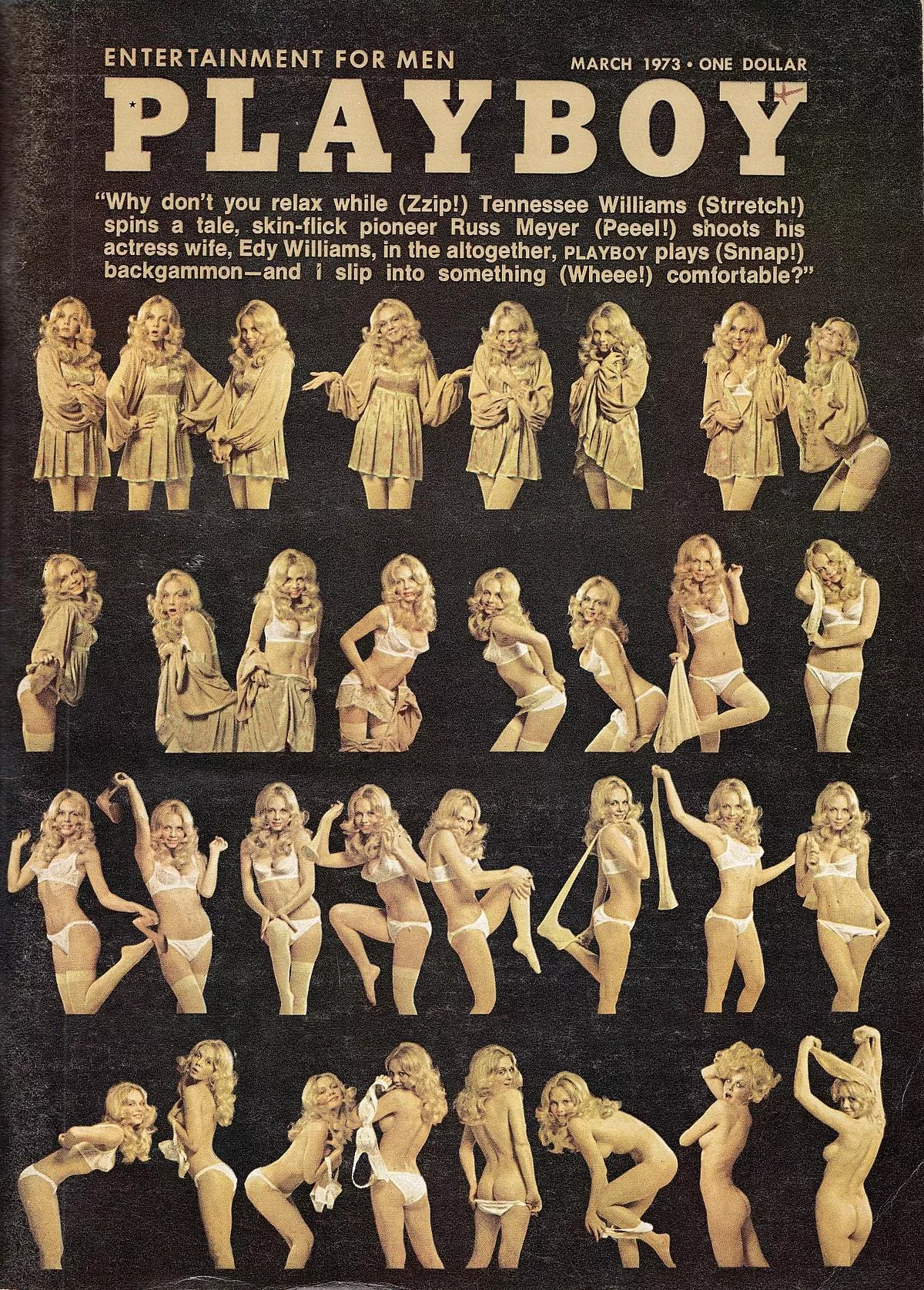 Mercy Rooney, March 1973 cover