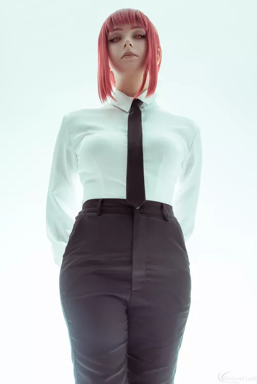 My Makima cosplay from Chainsaw Man (Photographer: Shattered_light_photography)