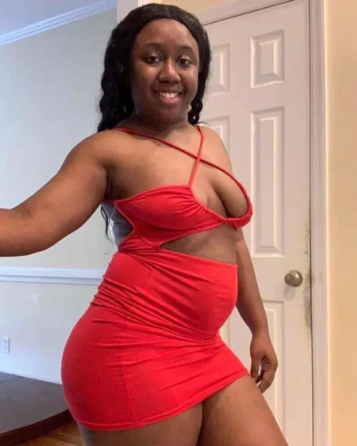 My tits look great in this sexy Fashion Nova dress, would you agree?