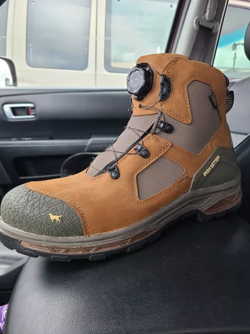 New medium duty work boot