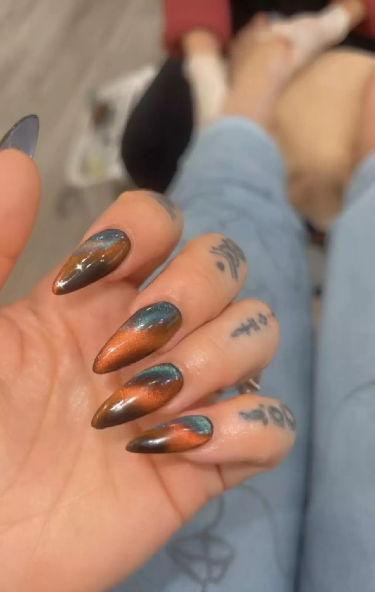 Oc , these belong on your back