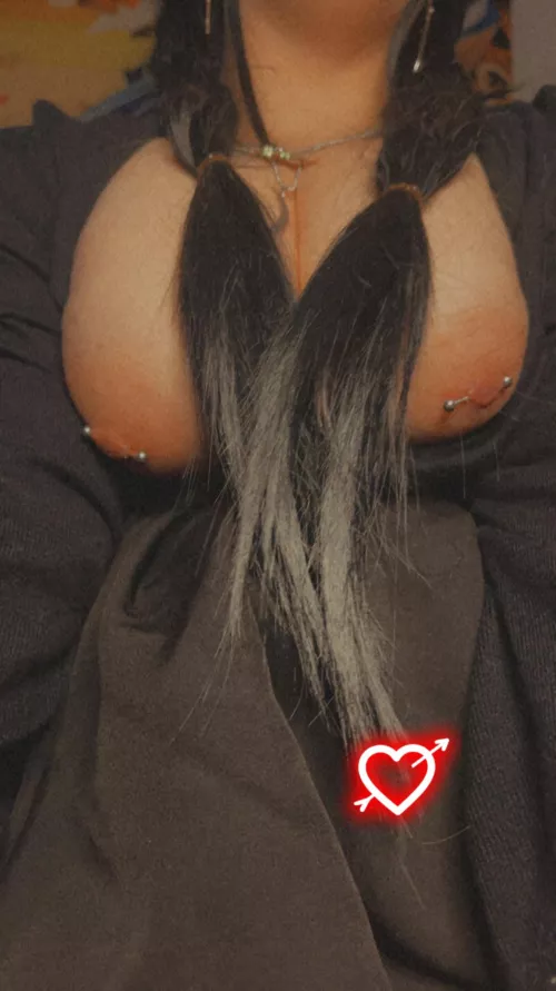 pig tails make it so much hotter, right?