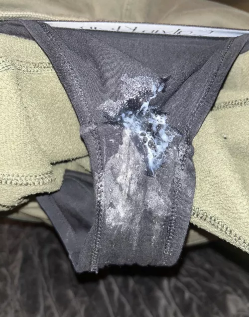 Played in these panties all day!