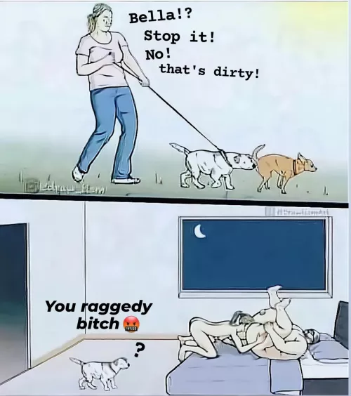 She doesn't practice what she preaches