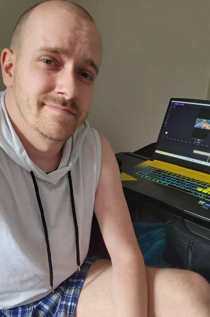 Stayed up late last night, learning how to use editing software