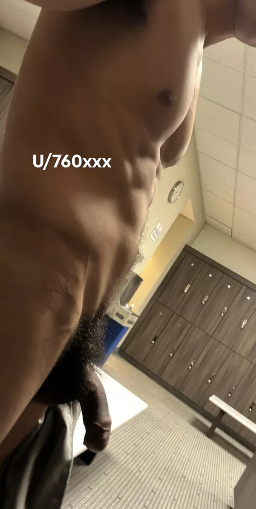 Waiting for someone to walk by