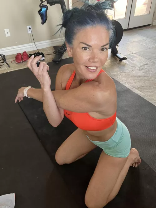 Warming up. Let’s do this