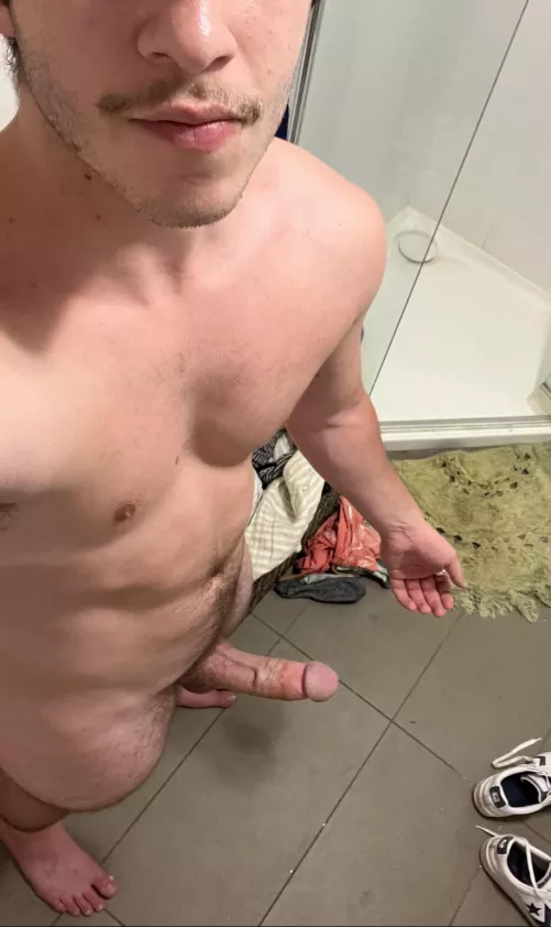 We fucking before, after or during the shower?