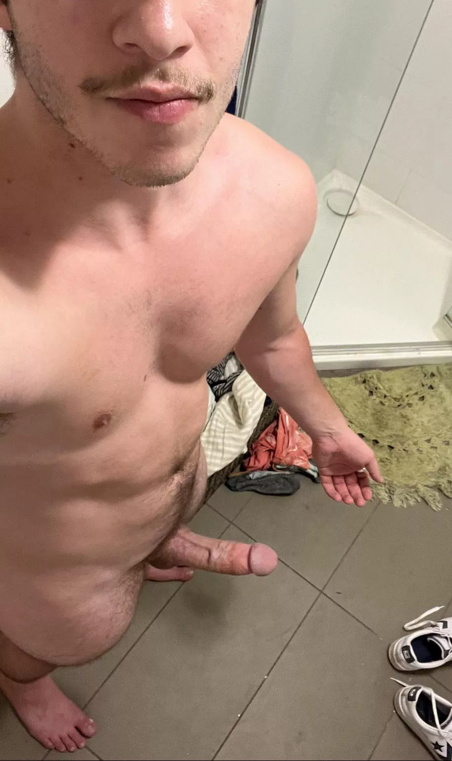 We fucking before, after or during the shower?