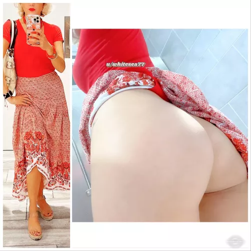 What long skirts hide