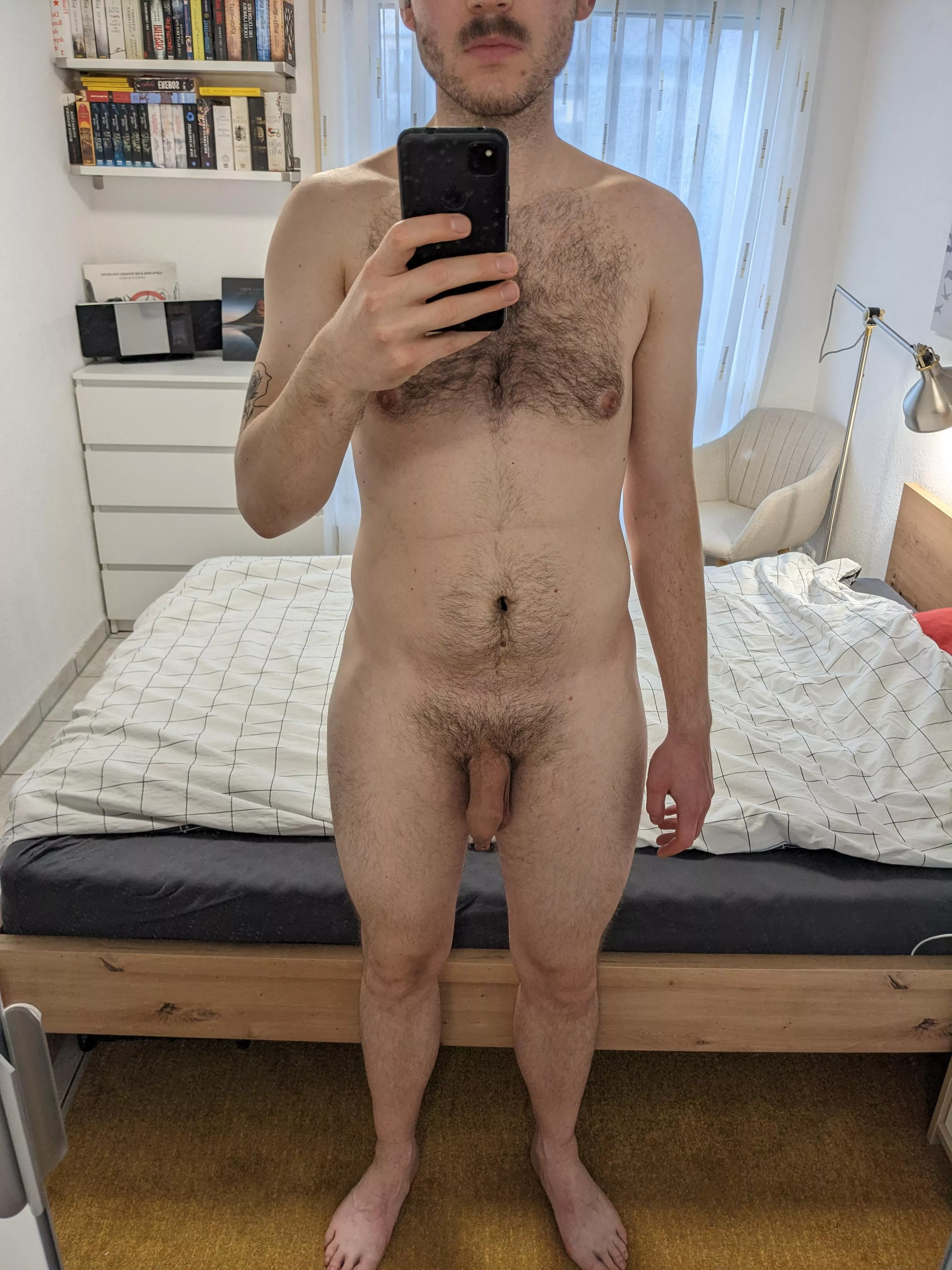 27 (m) Going to the gym for about 3 months. The results are not yet visible, but i feel good