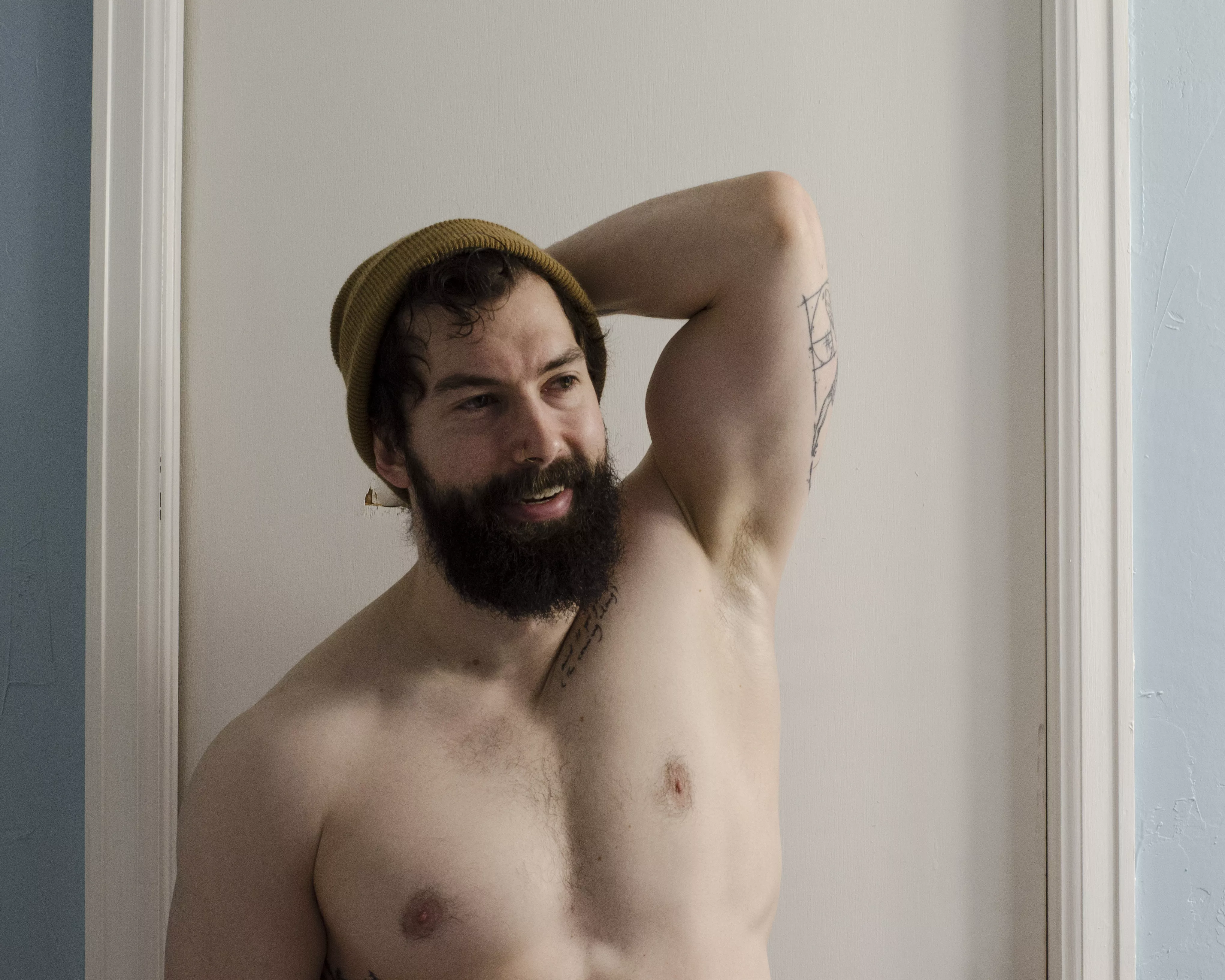 Bedhead and beanie kinda morning