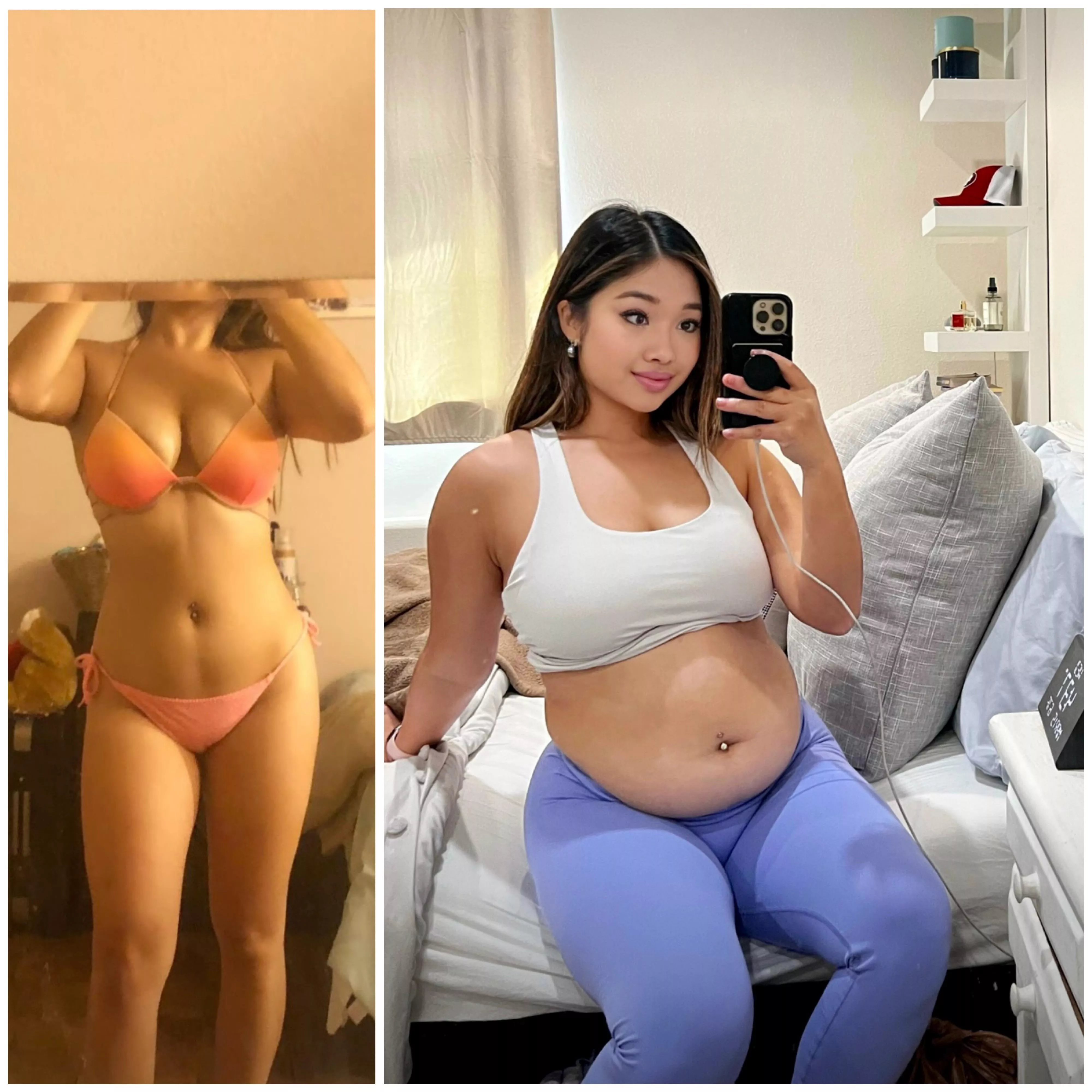 BELLY UPDATE 🛎️ I’ve come a long way 😅